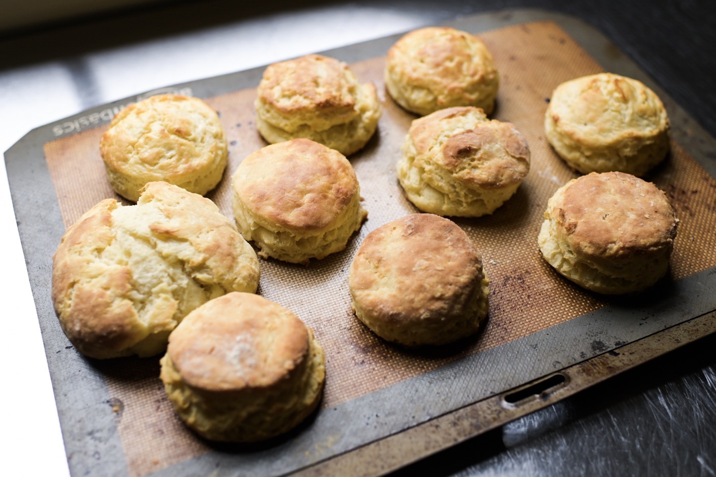 Buttermilk biscuits, recipe from Carla Hall's Soul Food