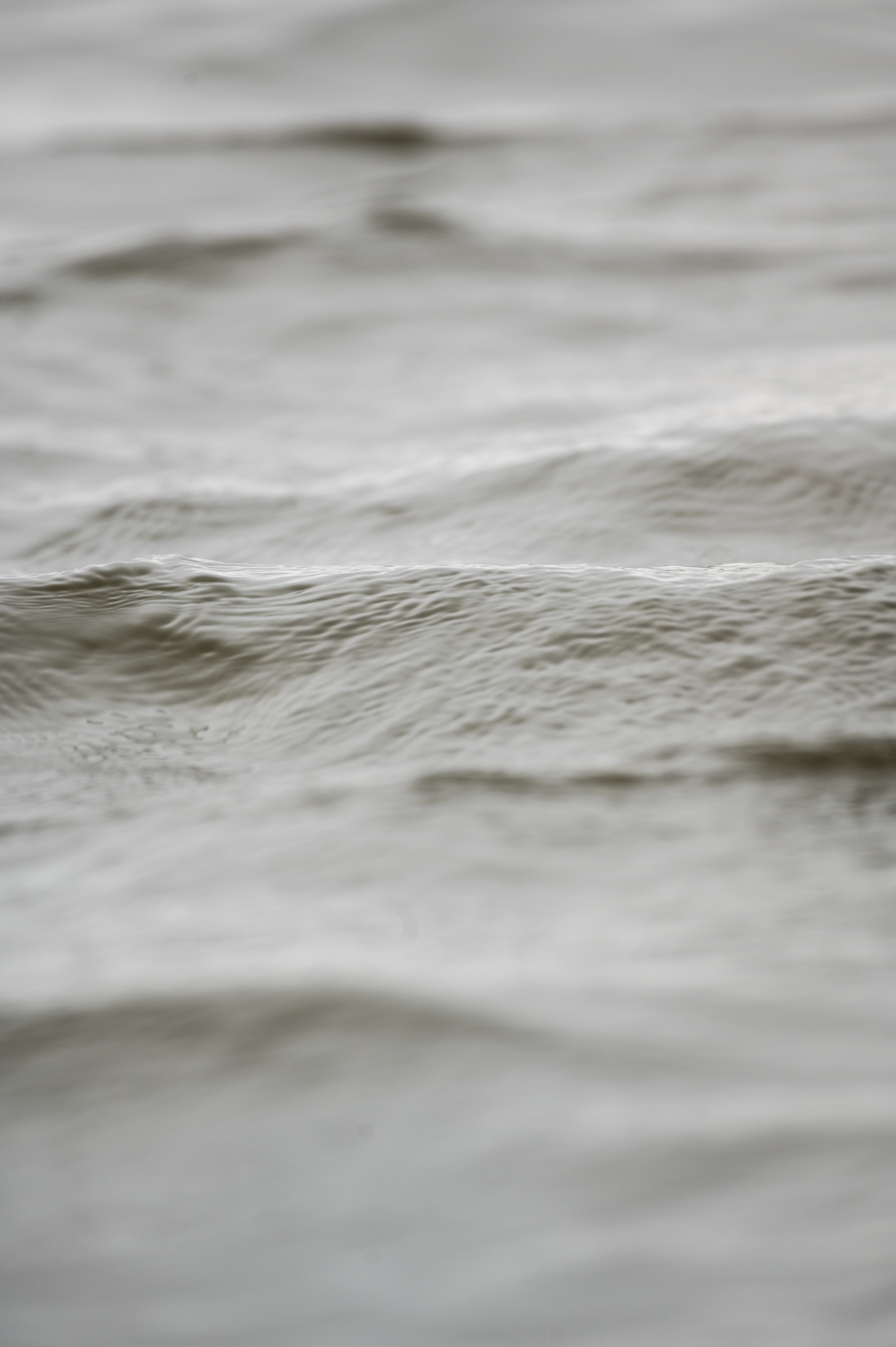 The greyish-brown salt water of Point-Aux-Chenes