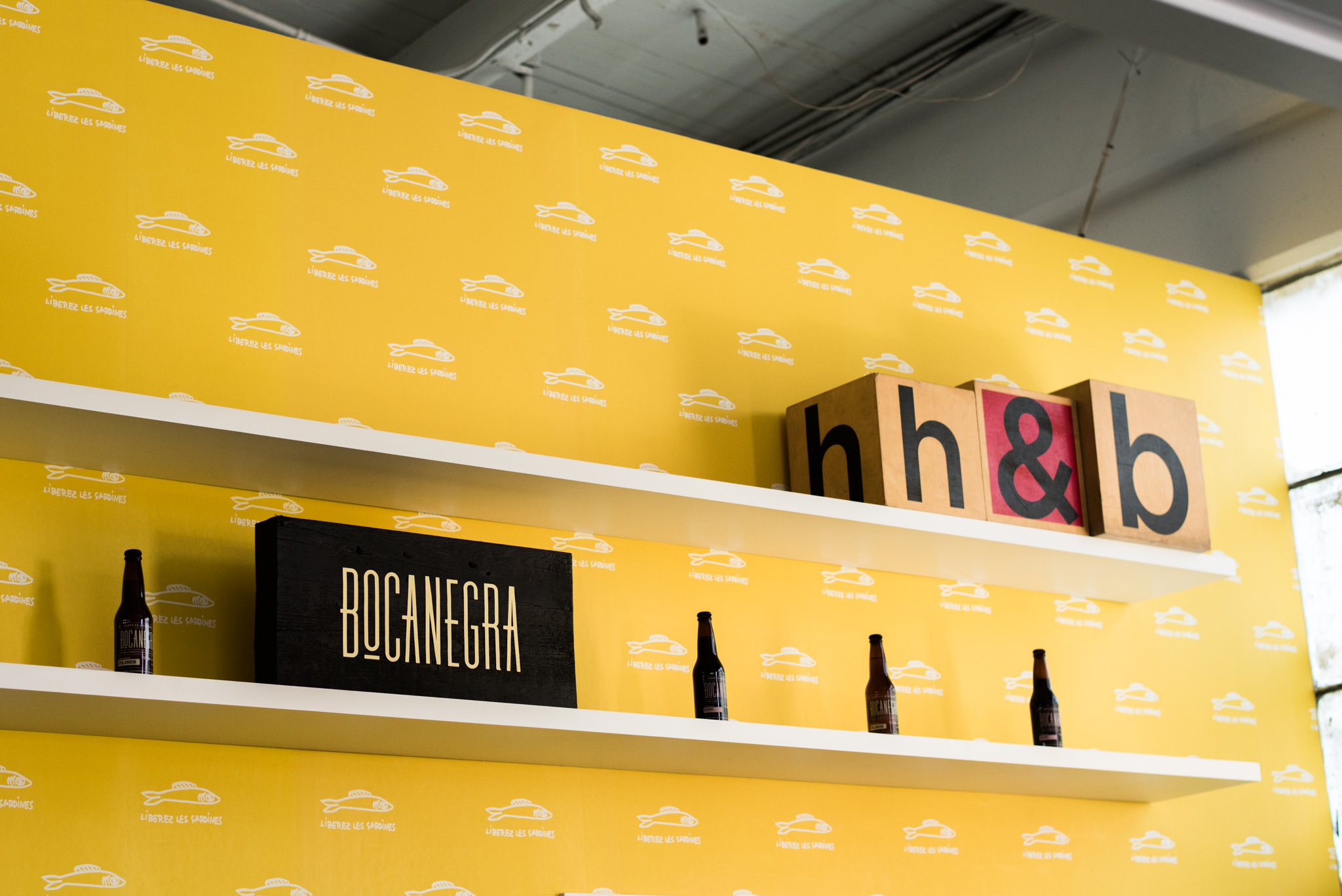 Signage on display for Bocanegra and Hedley & Bennett