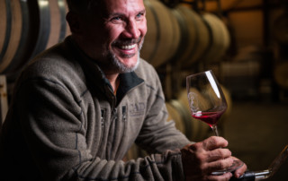 Portrait of Rob Henson, winemaker at Peachy Canyon Winery