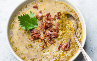 Ali Slagle's recipe for split pea soup