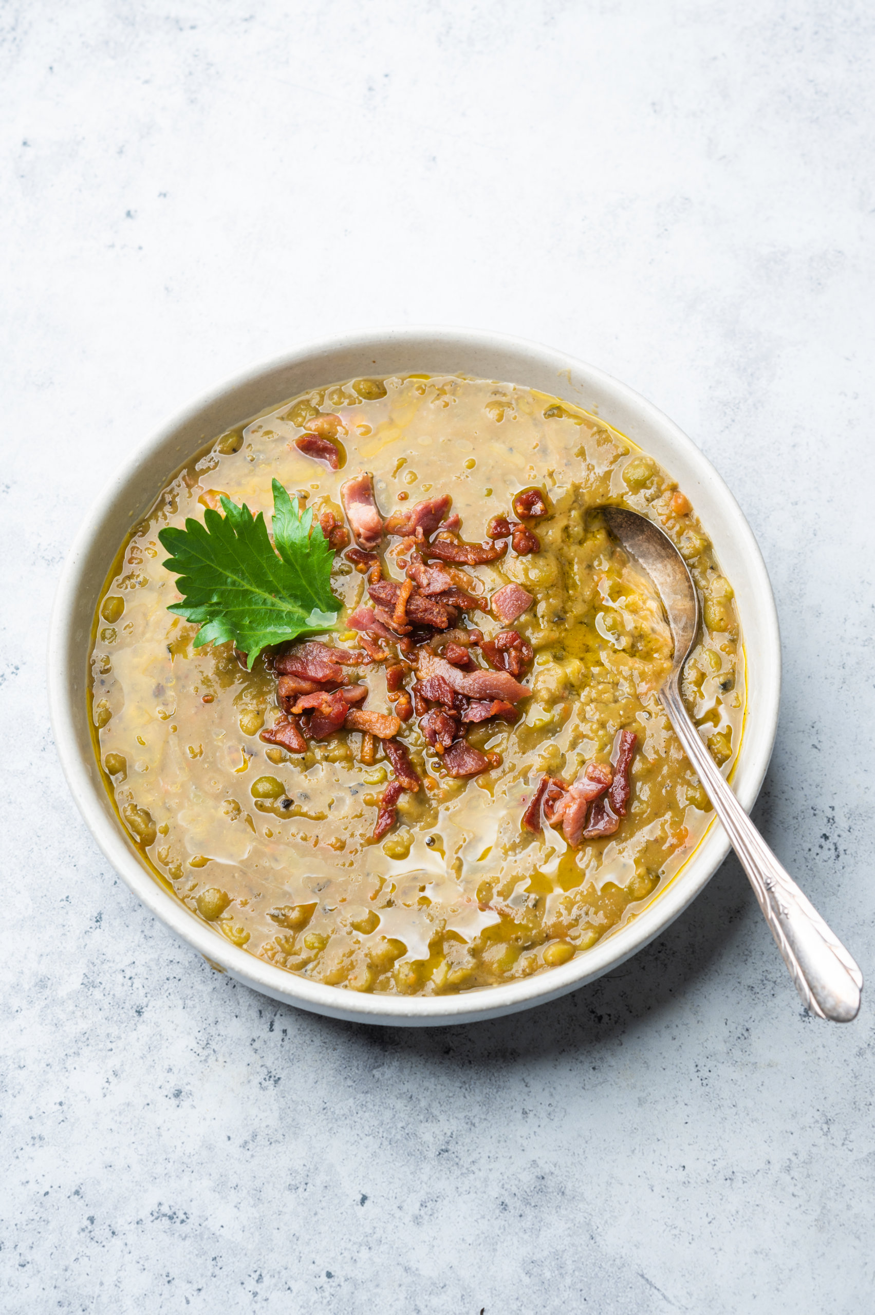 Ali Slagle's recipe for split pea soup