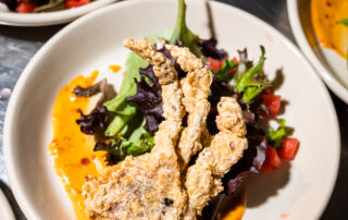 Fried softshell crab from Deaujo